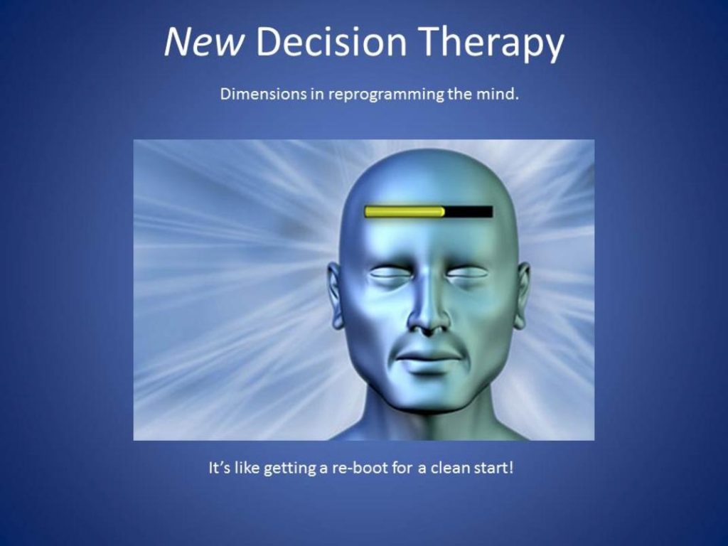 New Decision Therapy Emotional Healing reprogramming the mind